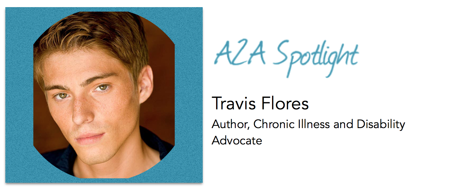 Spotlight – Author, Advocate and Actor Travis Flores is A Two Time Double-Lung Transplant Recipient